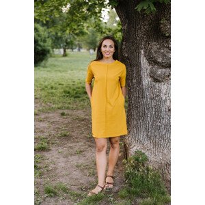 Šaty Lena žluté Velikost: XS