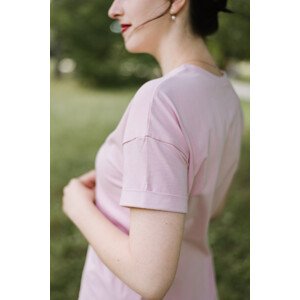 Tričko Ola pudrově růžové Velikost: XL