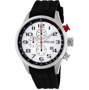 Pánské hodinky PRIM Racer Chronograph 2021 W01P.13160.B + Dárek zdarma