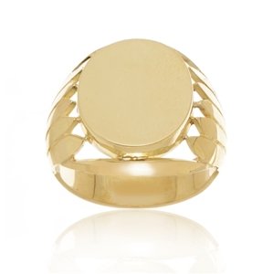 Zlatý pánský prsten 003 + DÁREK ZDARMA
