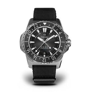 Formex Reef GMT Automatic Chronometer Black Dial with Blue GMT