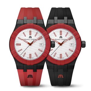 Maurice Lacroix AIKON #TIDE BLACK, RED AND WHITE AI2008-04010-400-J