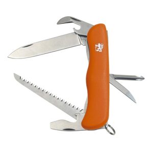 Kapesní nůž Mikov Praktik 115-NH-6/BK oranžový
