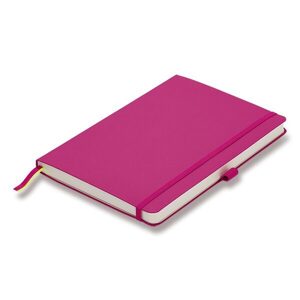 Zápisník Lamy B3 VÝBĚR BAREV - měkké desky - A5, linkovaný 1506/503427 - Zápisník LAMY B3 - měkké desky pink