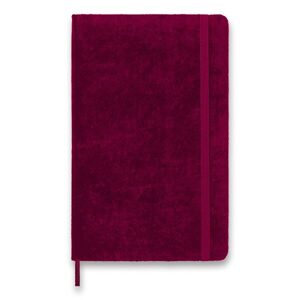 Zápisník Moleskine Velvet - L, tvrdé desky, linkovaný - Zápisník Moleskine Velvet - tvrdé desky růžový