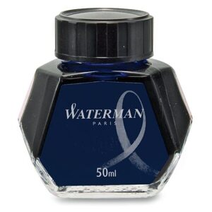 Lahvičkový inkoust Waterman - Lahvičkový inkoust Waterman modročerný
