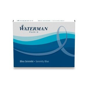 Inkoustové bombičky Waterman standardní tmavě modré - Inkoustové bombičky Waterman standardní tmavě modré