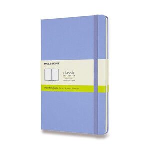 Zápisník Moleskine VÝBĚR BAREV - tvrdé desky - L, čistý 1331/11171 - Zápisník Moleskine - tvrdé desky nebesky modrý