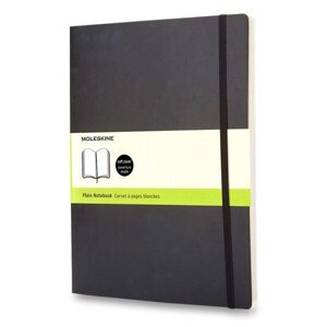 Zápisník Moleskine VÝBĚR BAREV - měkké desky - XL, čistý 1331/11291 - Zápisník Moleskine - měkké desky černý