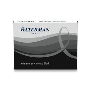 Inkoustové bombičky Waterman standardní - Inkoustové bombičky Waterman standardní černé