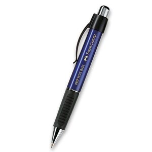 Kuličkové pero Faber-Castell Grip Plus Ball - Výběr barev 0012/1407 - modré