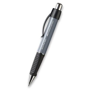 Kuličkové pero Faber-Castell Grip Plus Ball - Výběr barev 0012/1407 - šedé