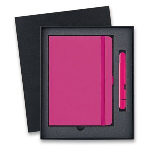 Dárková sada Kuličkové pero Lamy Pico Neon Pink a zápisník 1506/2882076