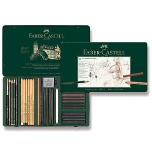 Sada Grafitové tužky Faber-Castell Pitt Monochrome - 33 ks 0040/1129770