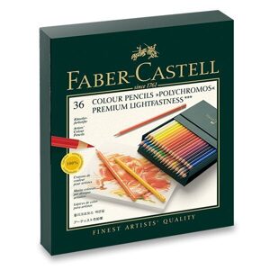 Sada Pastelky Faber-Castell Polychromos -  studio box - 36 barev 0086/1100380