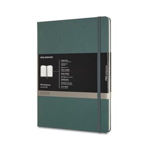 Zápisník Moleskine Professional - tvrdé desky černý, XL - Zápisník Moleskine Professional - tvrdé desky XL, výběr barev tm. zelený