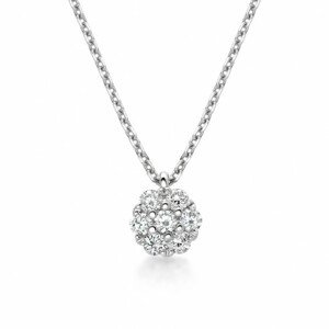 SOFIA DIAMONDS zlatý náhrdelník s diamanty 0,14 ct GEMCS24824-15